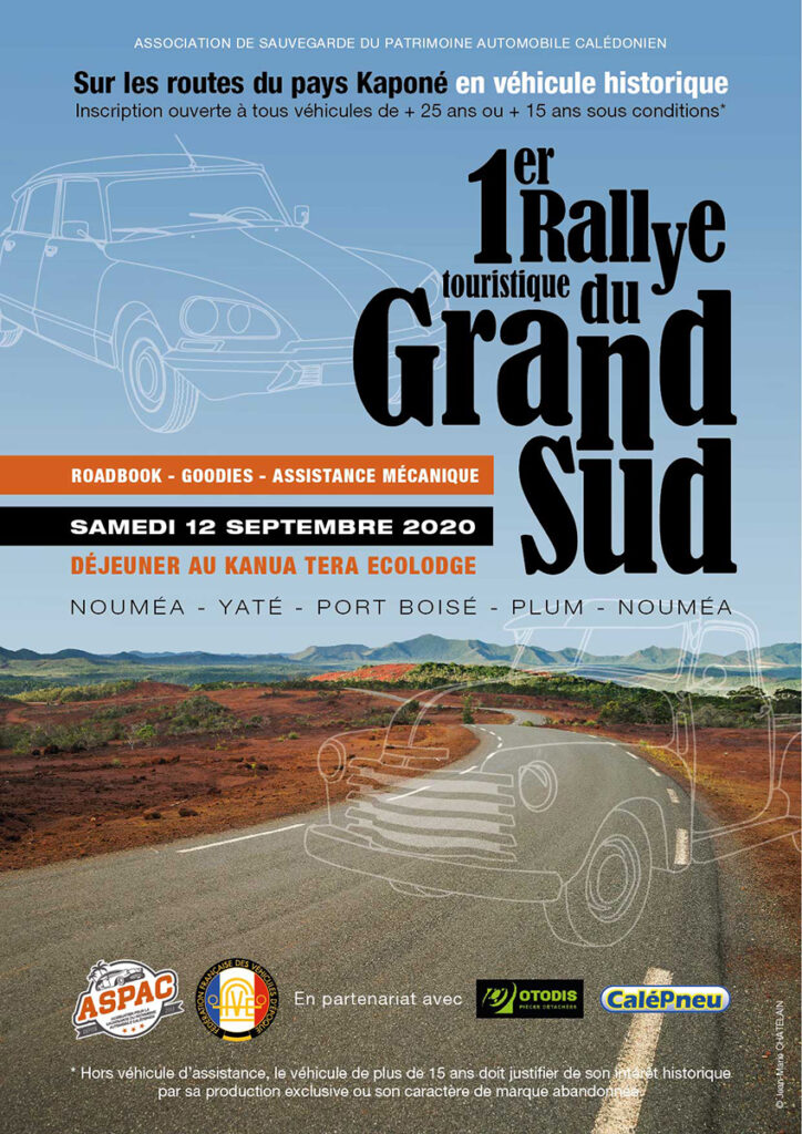 aspac rallye grand sud 2020 - flyer