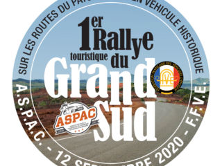 aspac rallye grand sud 2020 - sticker