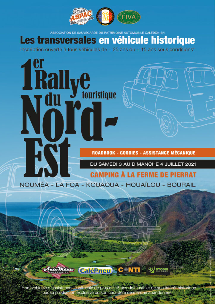aspac rallye nord est 2021 - flyer