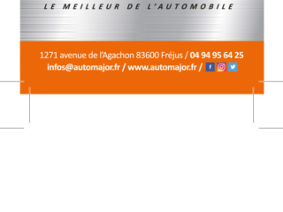 automajor carte de visite 2017