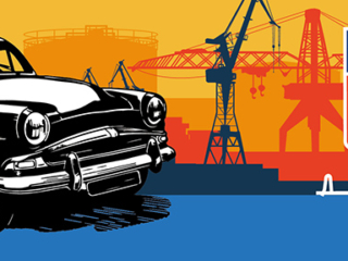 automeca affichage geant simca aronde 2022