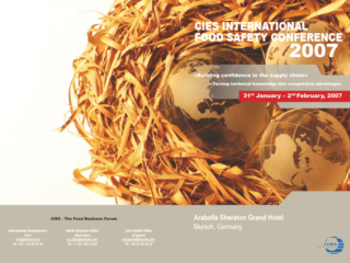 cies janvier 2007 food safety conference 2007