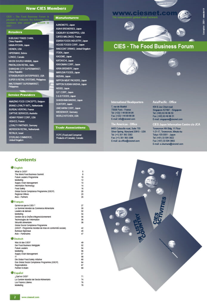 cies d&eacute;cembre 2007 handbook 2008