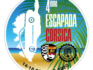 club911 sticker escapada corsica 2020