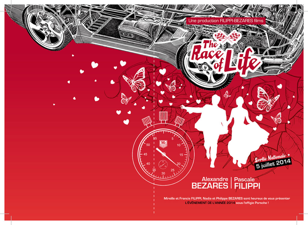 divers automobile flyer mariage pascale alex 2014 - 1