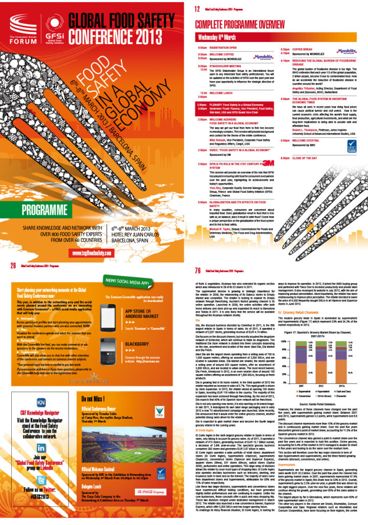 gfsi 2013 conference programme