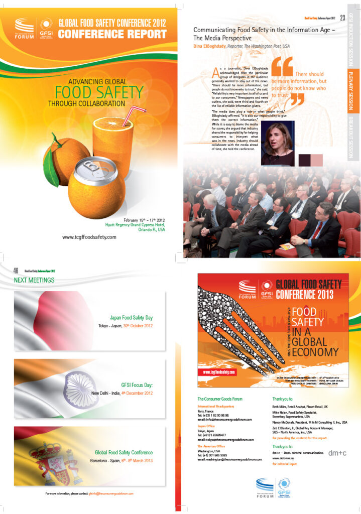 gfsi 2012 conference report