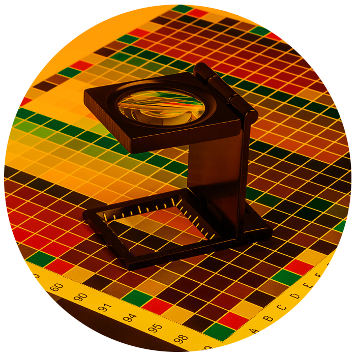 metiers imprime rond