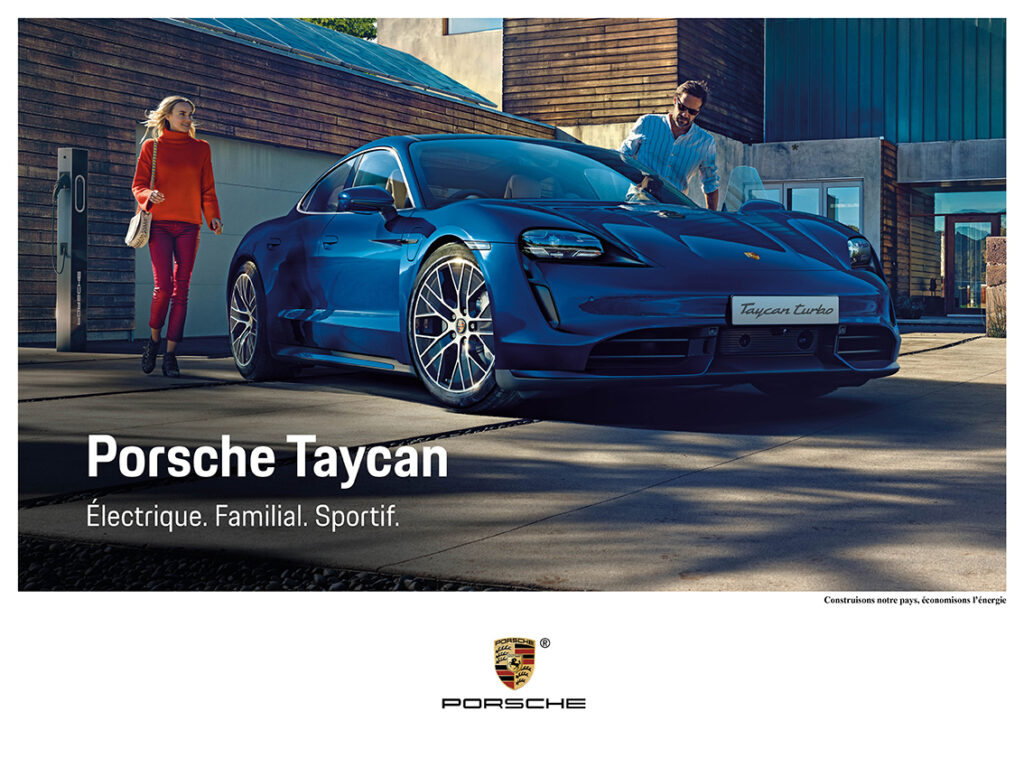 porsche 4x3 taycan 2022