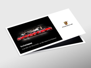 porsche invitation porsche 901 992 2021 d&eacute;pliant