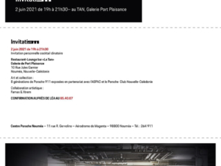 porsche invitation porsche 901 992 2021