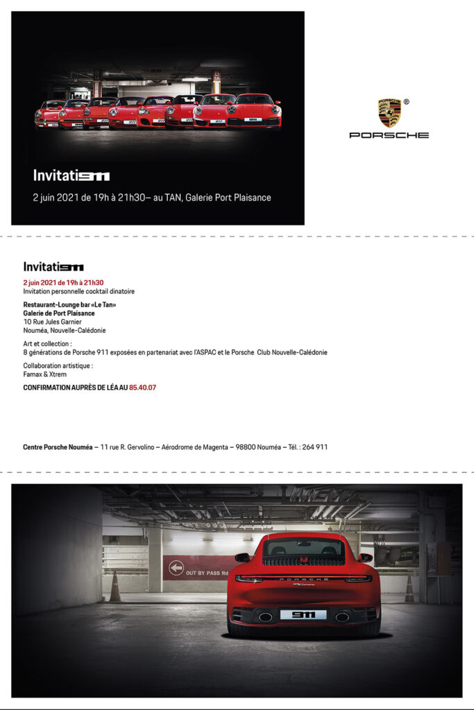 porsche invitation porsche 901 992 2021