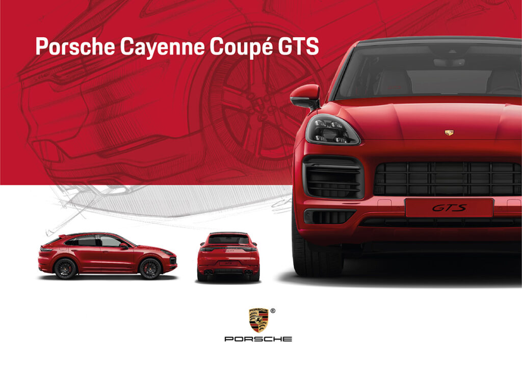 porsche set de table cayenne