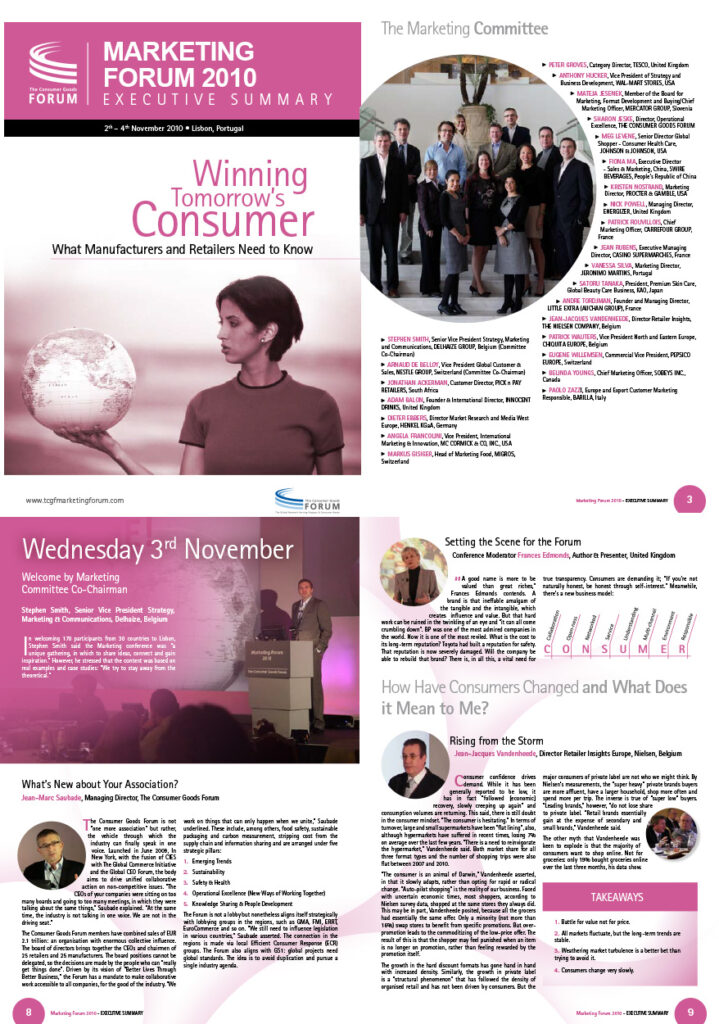 tcgf 2010 marketing forum