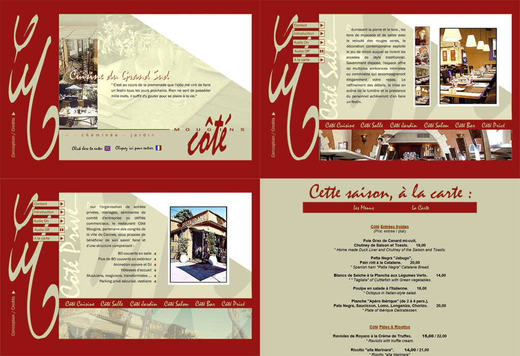 site internet 2003 cote mougins