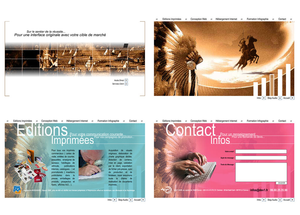 site internet 2005 dev1