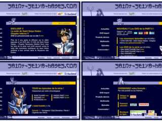site internet 2005 saint seiya hades