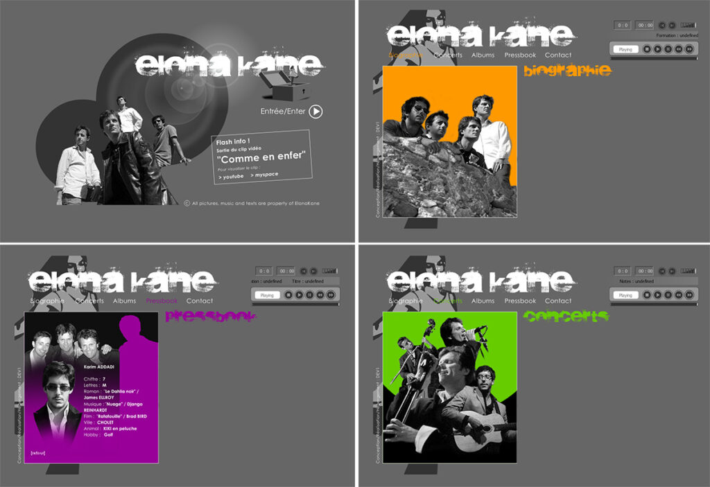 site internet 2007 elona kane